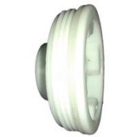 Nipple de réduction Maxuflex HDPE - Filet extérieur x Filet intérieur - Blanc
